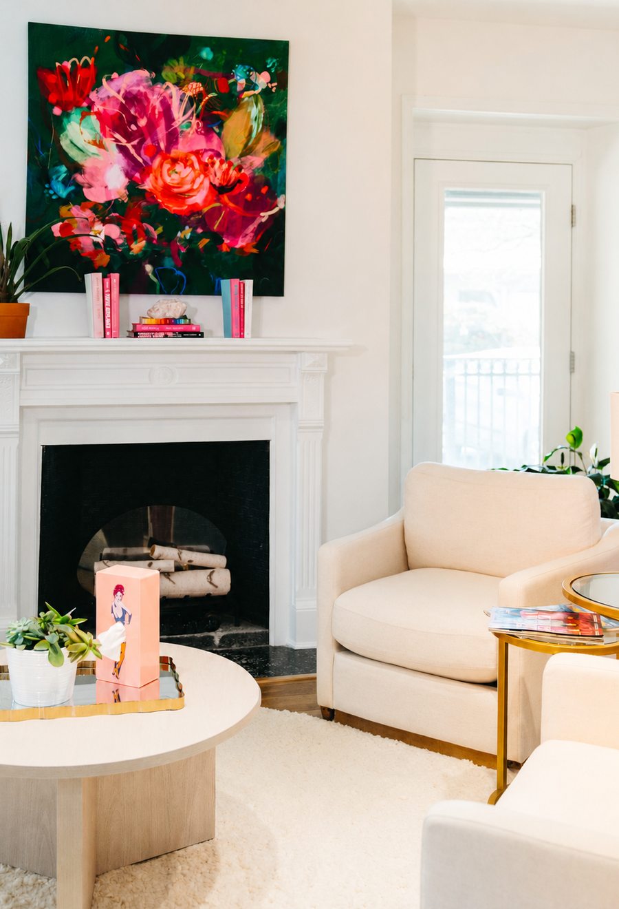 A warm sitting room, made for real conversations